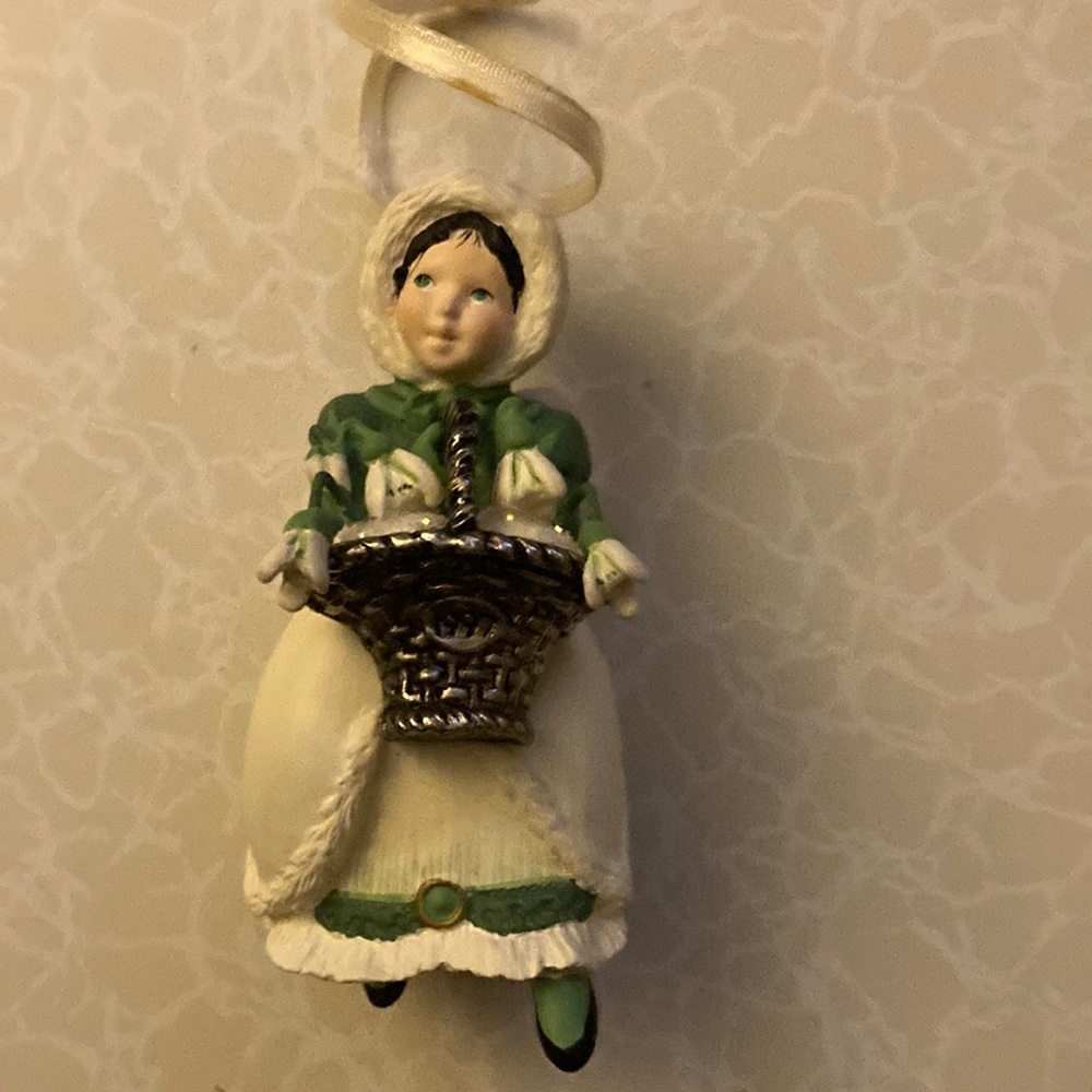 Hallmark 1997 green Angel.